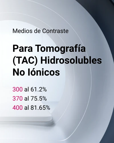 Medios de Contraste para Tomografía